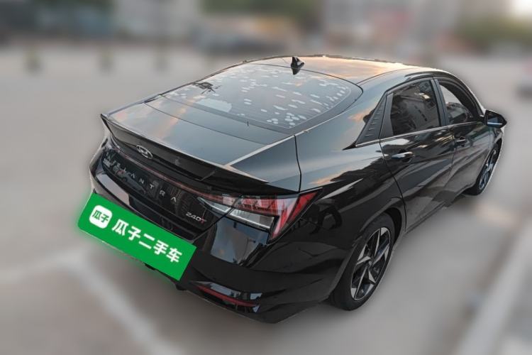 Used Hyundai Elantra 2021 240TGDi DCT LUX Prestige Edition Rear Right 45 Deg