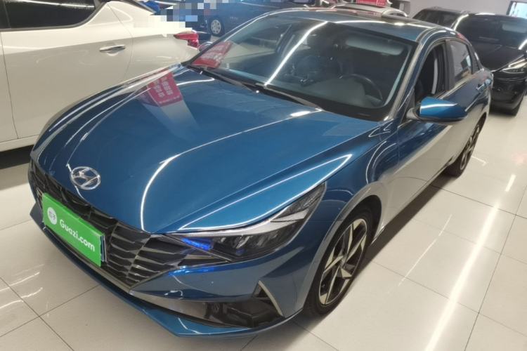 Used Hyundai Elantra 2021 1.5L CVT LUX Prestige Edition Guazi used car, China used car export, Used car for sale, Used cars, Cheapest cars for sale