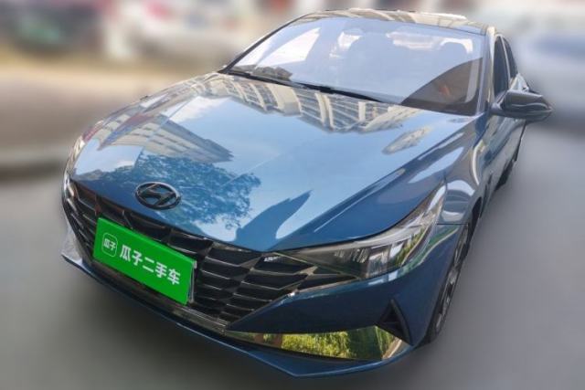 Used Hyundai Elantra 2021 1.5L CVT LUX Prestige Edition