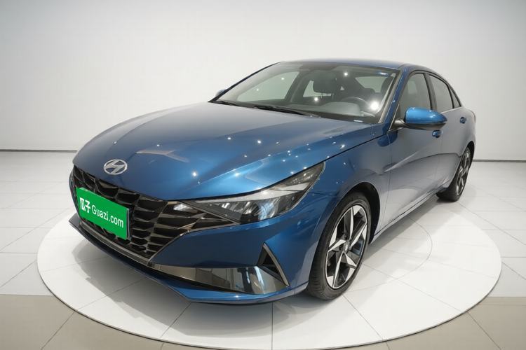 Used Hyundai Elantra 2021 1.5L CVT LUX Prestige Edition Guazi used car, China used car export, Used car for sale, Used Hyundai cars, Cheapest cars for sale