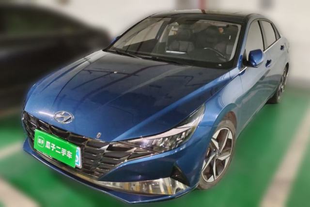 Used Hyundai Elantra 2021 1.5L CVT LUX Prestige Edition