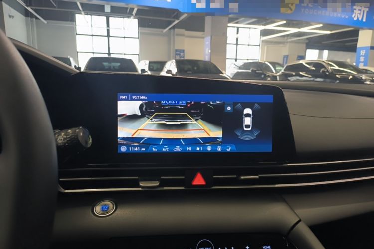 Used Hyundai Elantra 2021 1.5L CVT GLX Elite Edition Audio And AC Panel
