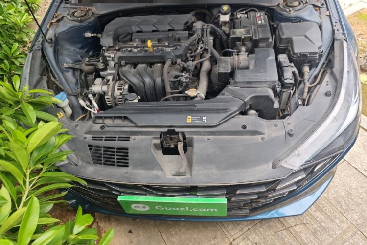 Used Hyundai Elantra 2021 1.5L CVT GLX Elite Edition Engine Bay