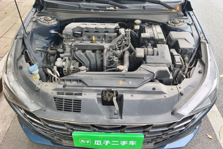 Used Hyundai Elantra 2021 1.5L CVT LUX Prestige Edition Engine Bay