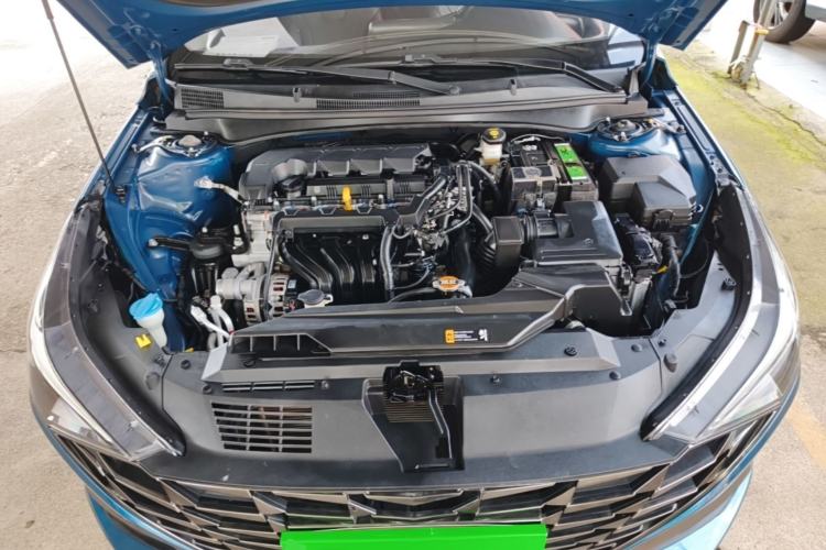 Used Hyundai Elantra 2021 1.5L CVT LUX Prestige Edition Engine Bay