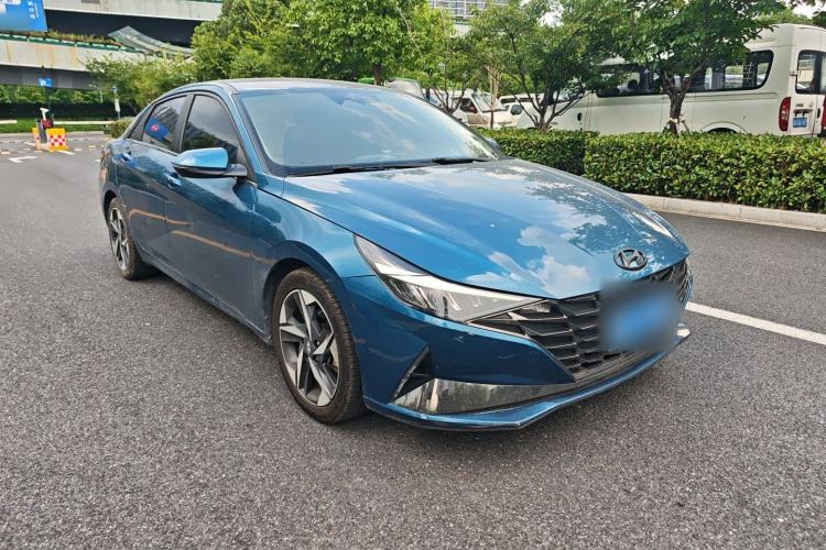 Used Hyundai Elantra 2021 1.5L CVT LUX Prestige Edition Exterior 1