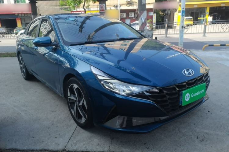 Used Hyundai Elantra 2021 1.5L CVT GLX Elite Edition Exterior 1