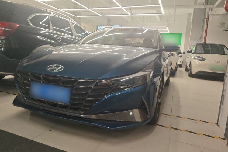 Used Hyundai Elantra 2021 1.5L CVT LUX Prestige Edition Exterior 2