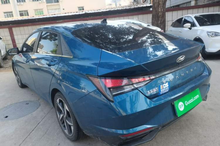 Used Hyundai Elantra 2021 1.5L CVT GLX Elite Edition Exterior 2