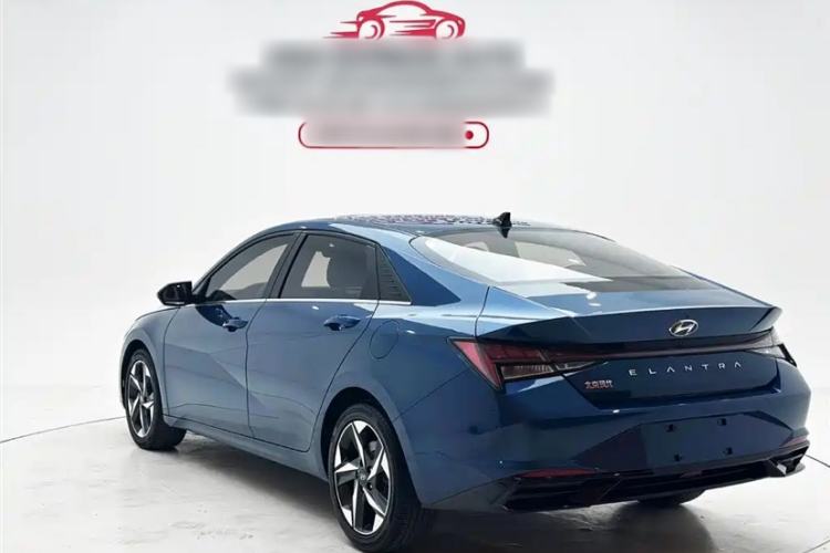 Used Hyundai Elantra 2021 1.5L CVT LUX Prestige Edition Exterior 3