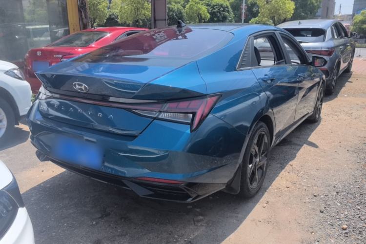 Used Hyundai Elantra 2021 1.5L CVT GLX Elite Edition Exterior 4