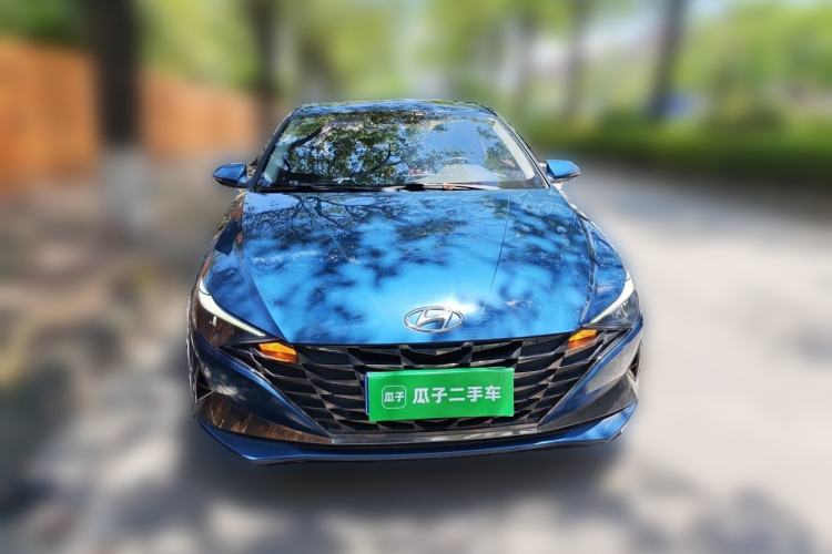Used Hyundai Elantra 2021 1.5L CVT GLX Elite Edition Front