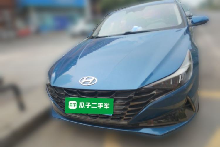 Used Hyundai Elantra 2021 1.5L CVT GLX Elite Edition Front