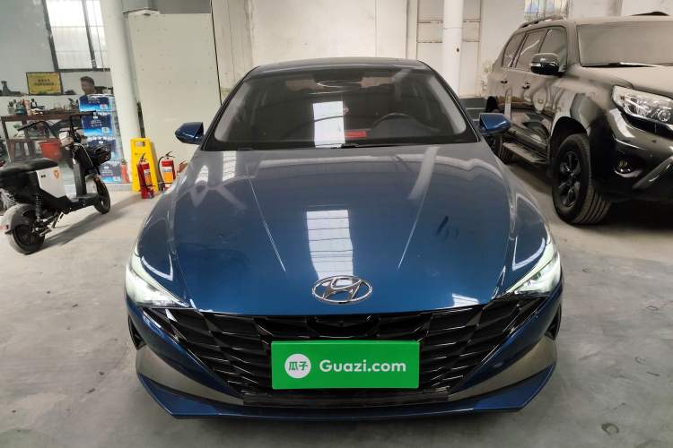 Used Hyundai Elantra 2021 1.5L CVT GLX Elite Edition Front