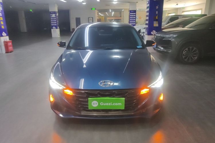 Used Hyundai Elantra 2021 1.5L CVT LUX Prestige Edition Front