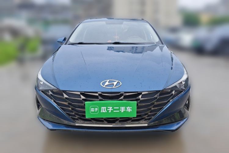 Used Hyundai Elantra 2021 1.5L CVT GLX Elite Edition Front