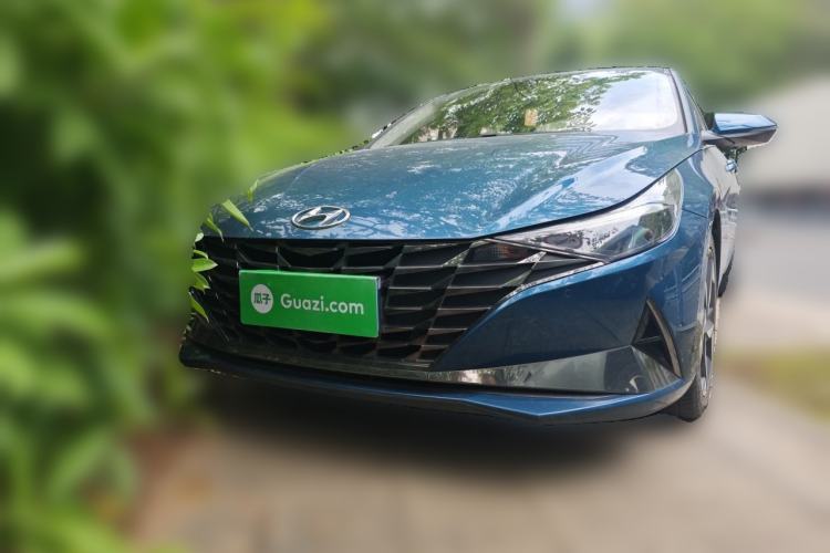 Used Hyundai Elantra 2021 1.5L CVT GLX Elite Edition Front