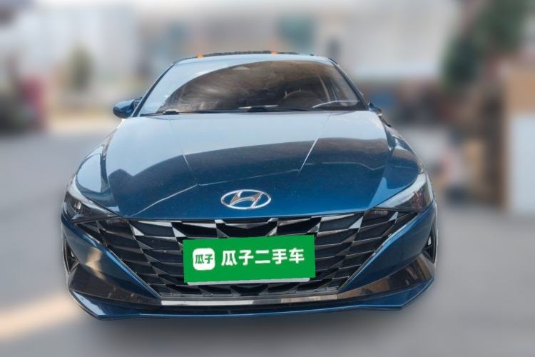 Used Hyundai Elantra 2021 1.5L CVT LUX Prestige Edition Front