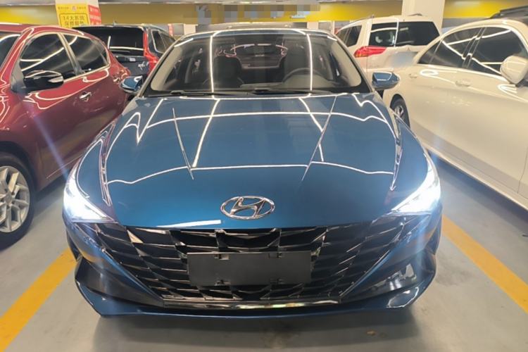 Used Hyundai Elantra 2021 1.5L CVT GLX Elite Edition Front