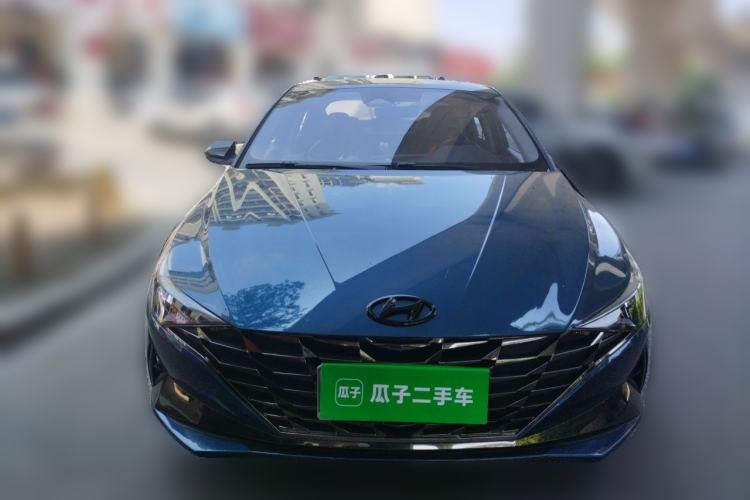 Used Hyundai Elantra 2021 1.5L CVT LUX Prestige Edition Front