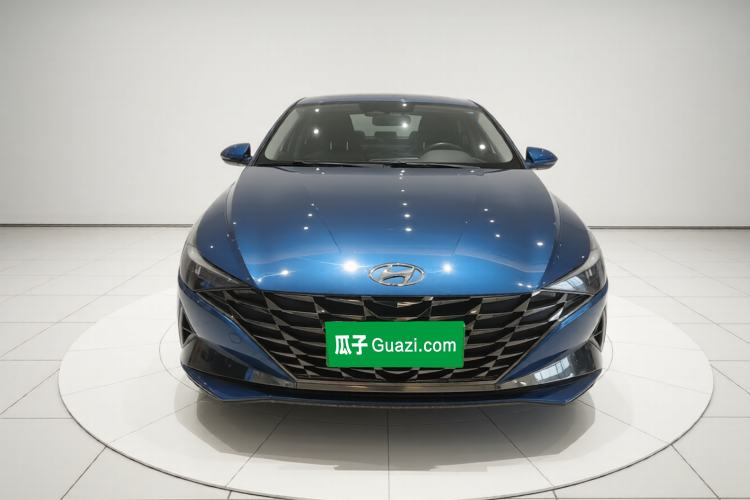Used Hyundai Elantra 2021 1.5L CVT LUX Prestige Edition Front