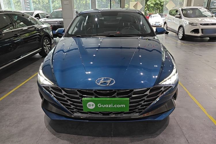 Used Hyundai Elantra 2021 1.5L CVT GLX Elite Edition Front