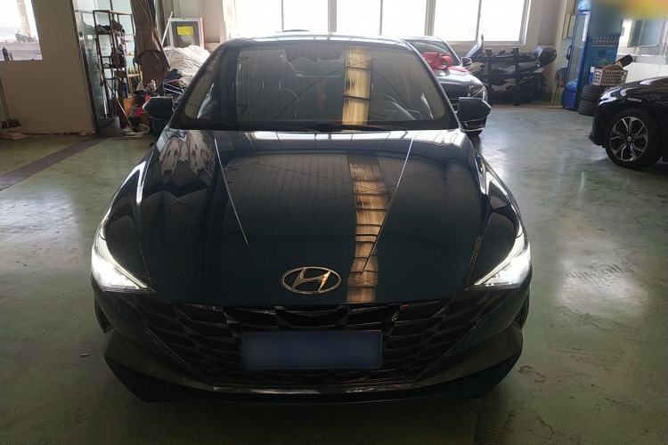 Used Hyundai Elantra 2021 1.5L CVT LUX Prestige Edition Front