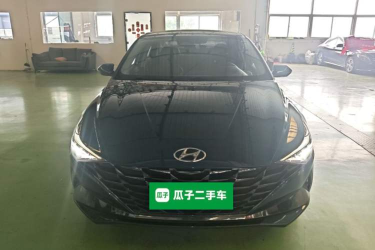 Used Hyundai Elantra 2021 1.5L CVT LUX Prestige Edition Front