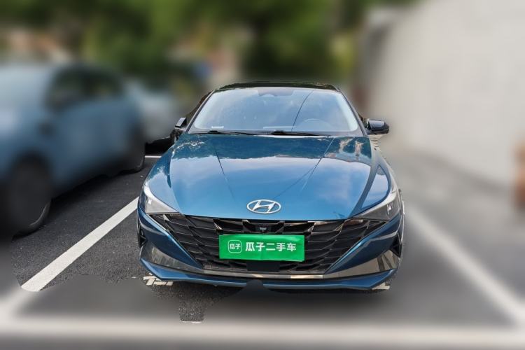 Used Hyundai Elantra 2021 1.5L CVT TOP Flagship Edition Front