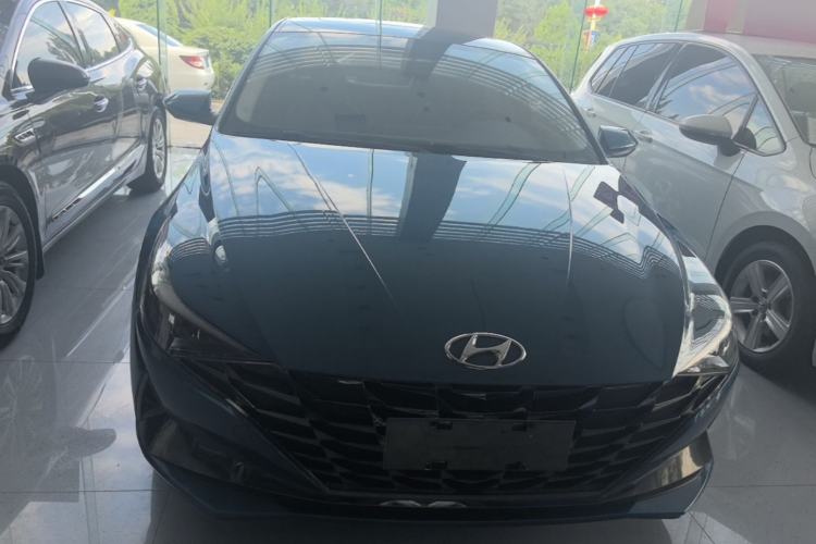 Used Hyundai Elantra 2021 1.5L CVT GLX Elite Edition Front