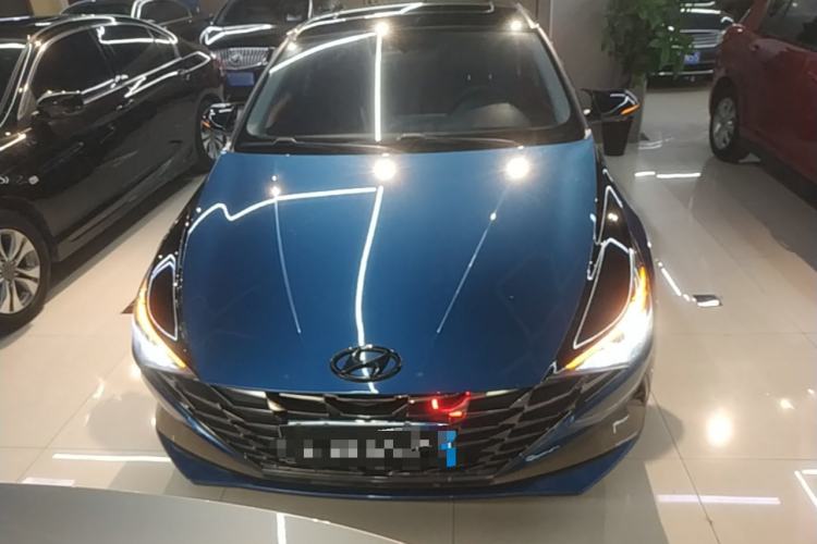 Used Hyundai Elantra 2021 1.5L CVT LUX Prestige Edition Front