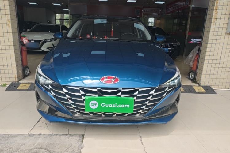 Used Hyundai Elantra 2021 1.5L CVT LUX Prestige Edition Front