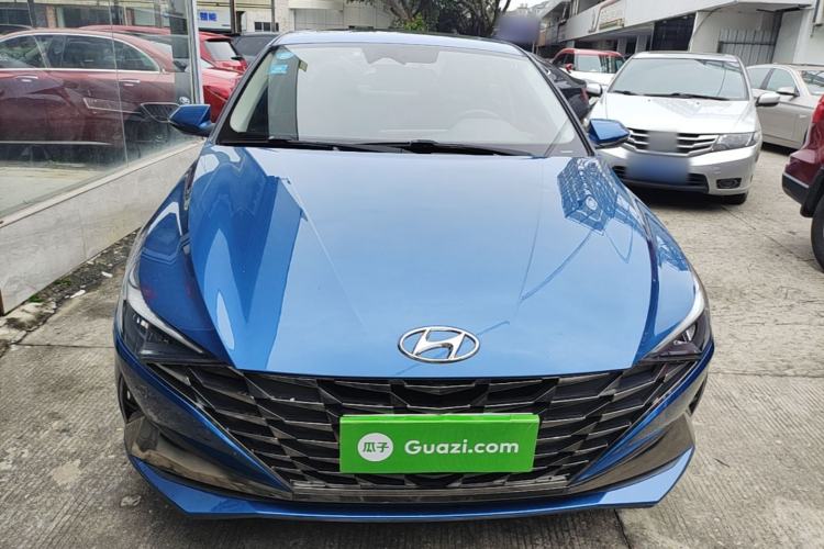 Used Hyundai Elantra 2021 1.5L CVT LUX Prestige Edition Front