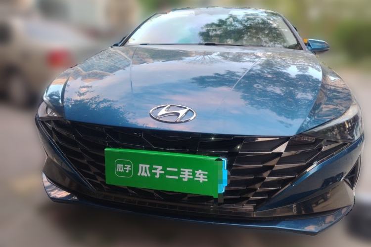 Used Hyundai Elantra 2021 1.5L CVT LUX Prestige Edition Front