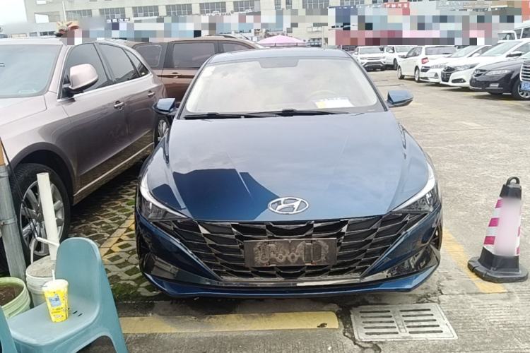 Used Hyundai Elantra 2021 1.5L CVT GLX Elite Edition Front