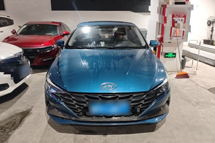 Used Hyundai Elantra 2021 1.5L CVT GLX Elite Edition Front