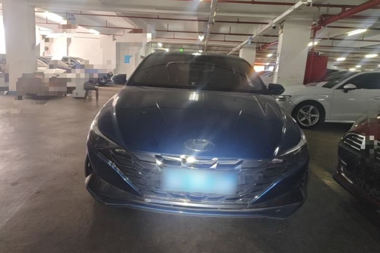 Used Hyundai Elantra 2021 1.5L CVT LUX Prestige Edition Front
