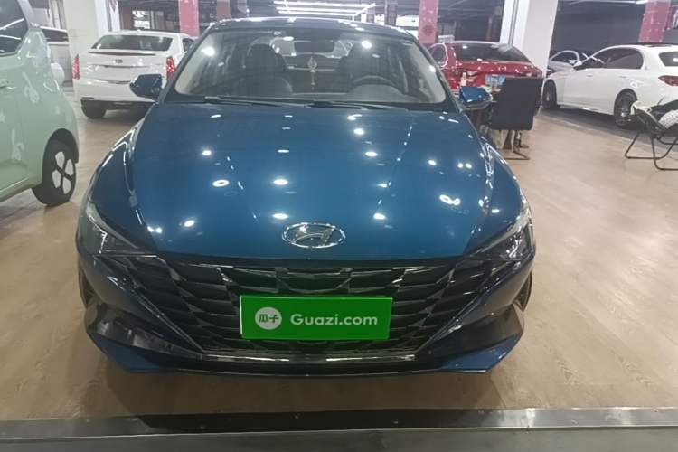 Used Hyundai Elantra 2021 1.5L CVT GLX Elite Edition Front