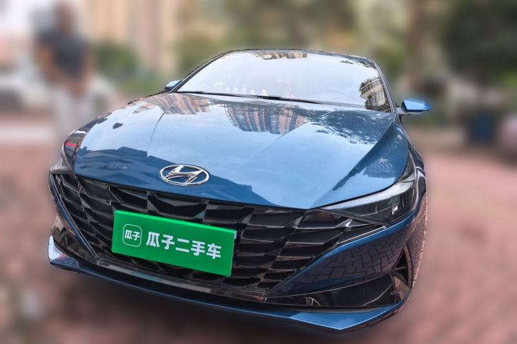 Used Hyundai Elantra 2021 1.5L CVT GLX Elite Edition Front