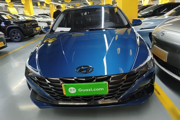 Used Hyundai Elantra 2021 1.5L CVT GLX Elite Edition Front