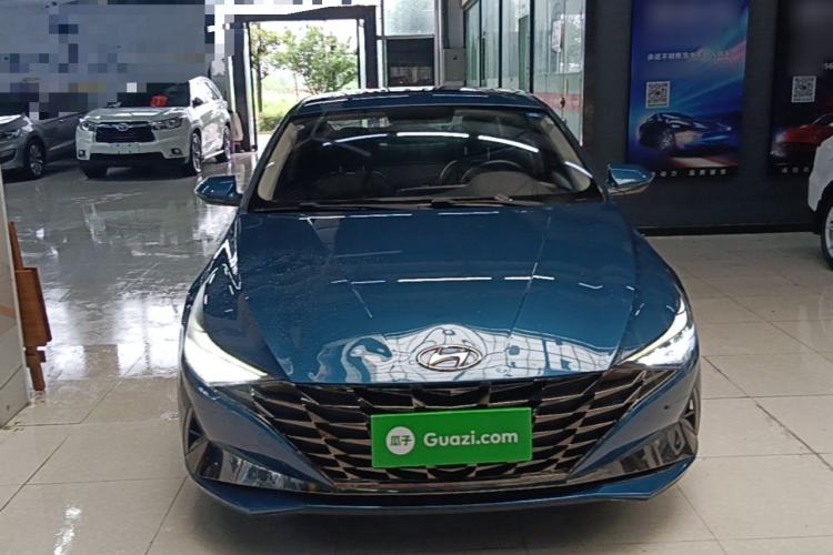 Used Hyundai Elantra 2021 1.5L CVT GLX Elite Edition Front