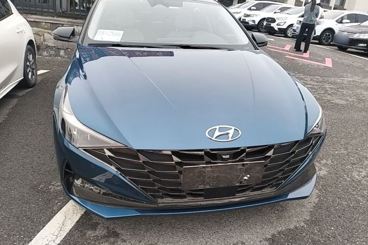 Used Hyundai Elantra 2021 1.5L CVT TOP Flagship Edition Front
