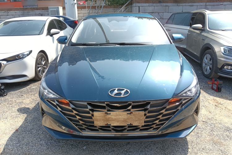 Used Hyundai Elantra 2021 1.5L CVT LUX Prestige Edition Front
