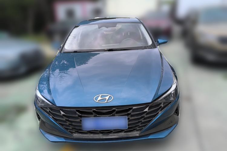 Used Hyundai Elantra 2021 1.5L CVT LUX Prestige Edition Front