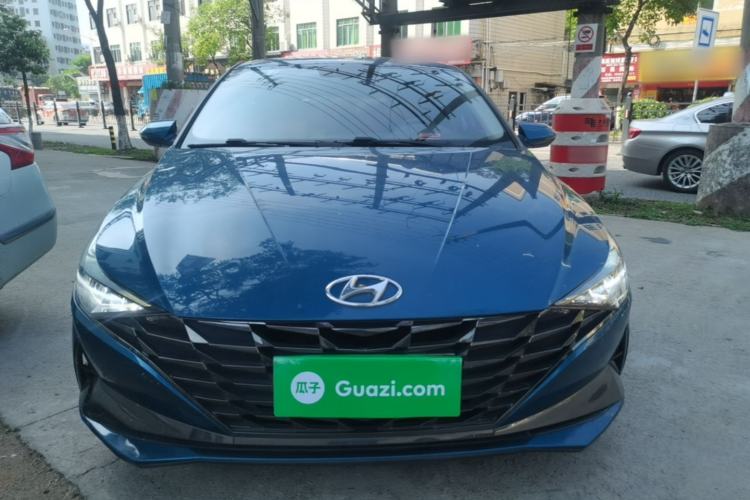 Used Hyundai Elantra 2021 1.5L CVT GLX Elite Edition Front