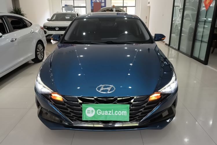 Used Hyundai Elantra 2021 1.5L CVT GLX Elite Edition Front