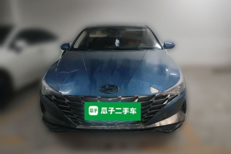 Used Hyundai Elantra 2021 1.5L CVT LUX Prestige Edition Front