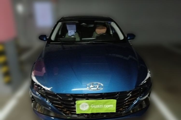 Used Hyundai Elantra 2021 1.5L CVT LUX Prestige Edition Front