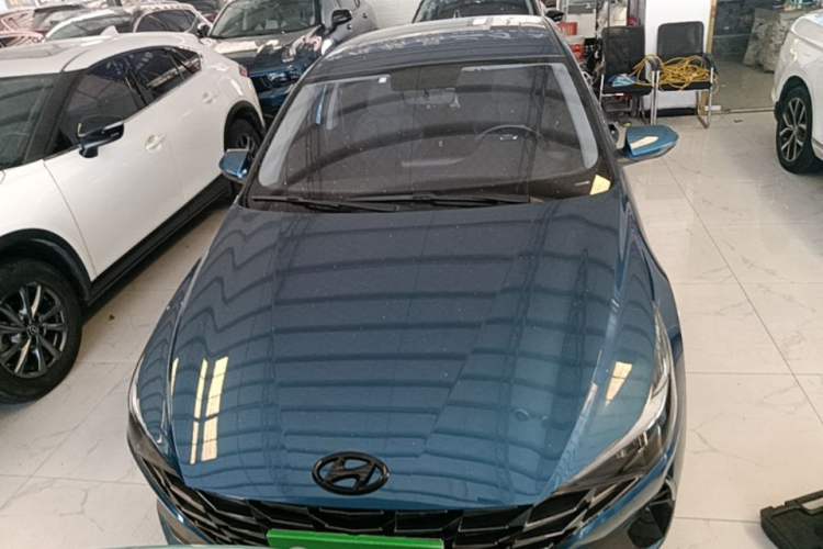 Used Hyundai Elantra 2021 1.5L CVT GLX Elite Edition Front