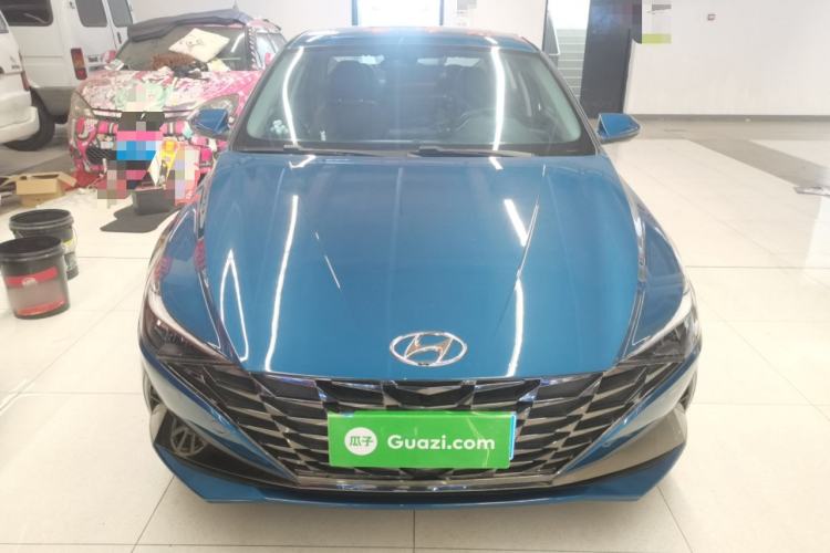 Used Hyundai Elantra 2021 1.5L CVT LUX Prestige Edition Front